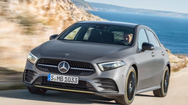 New Mercedes A-Class - front