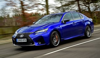 New Lexus GS F 2016 - front tracking 2