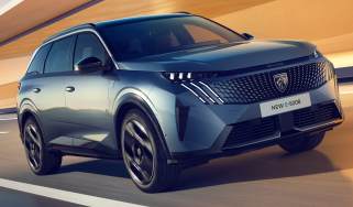 New Peugeot 5008 seven-seat SUV - dynamic front 3/4