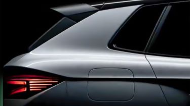 New Skoda Elroq First Edition teaser - rear