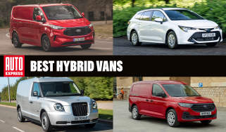 Best hybrid vans - header image