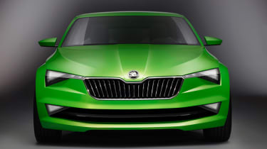 Skoda VisionC concept front