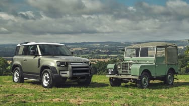 2019 Land Rover Defender and Land Rover Series I 
