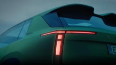 New Skoda - rear lights teaser