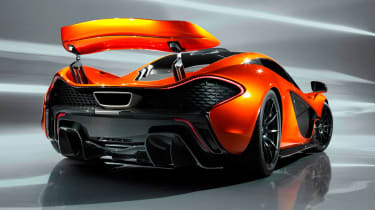 McLaren P1 rear wing