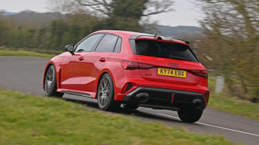 Audi RS 3 - rear cornering