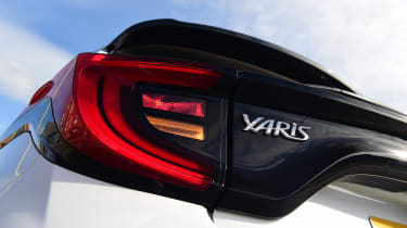 Toyota Yaris GR Sport hybrid - Yaris badge