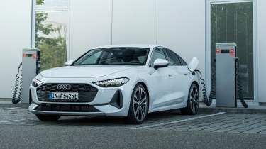 Audi A5 e-hybrid quattro charging