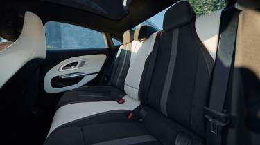 Mercedes CLA with EQ Technology - rear seats