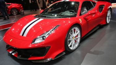 New Ferrari 488 Pista front