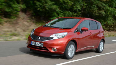 Nissan Note front tracking