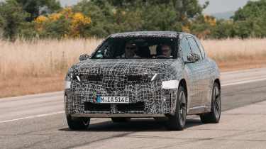 BMW iX3 prototype - front tracking