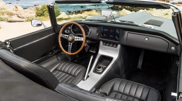 Jaguar E-Type Zero prototype - interior