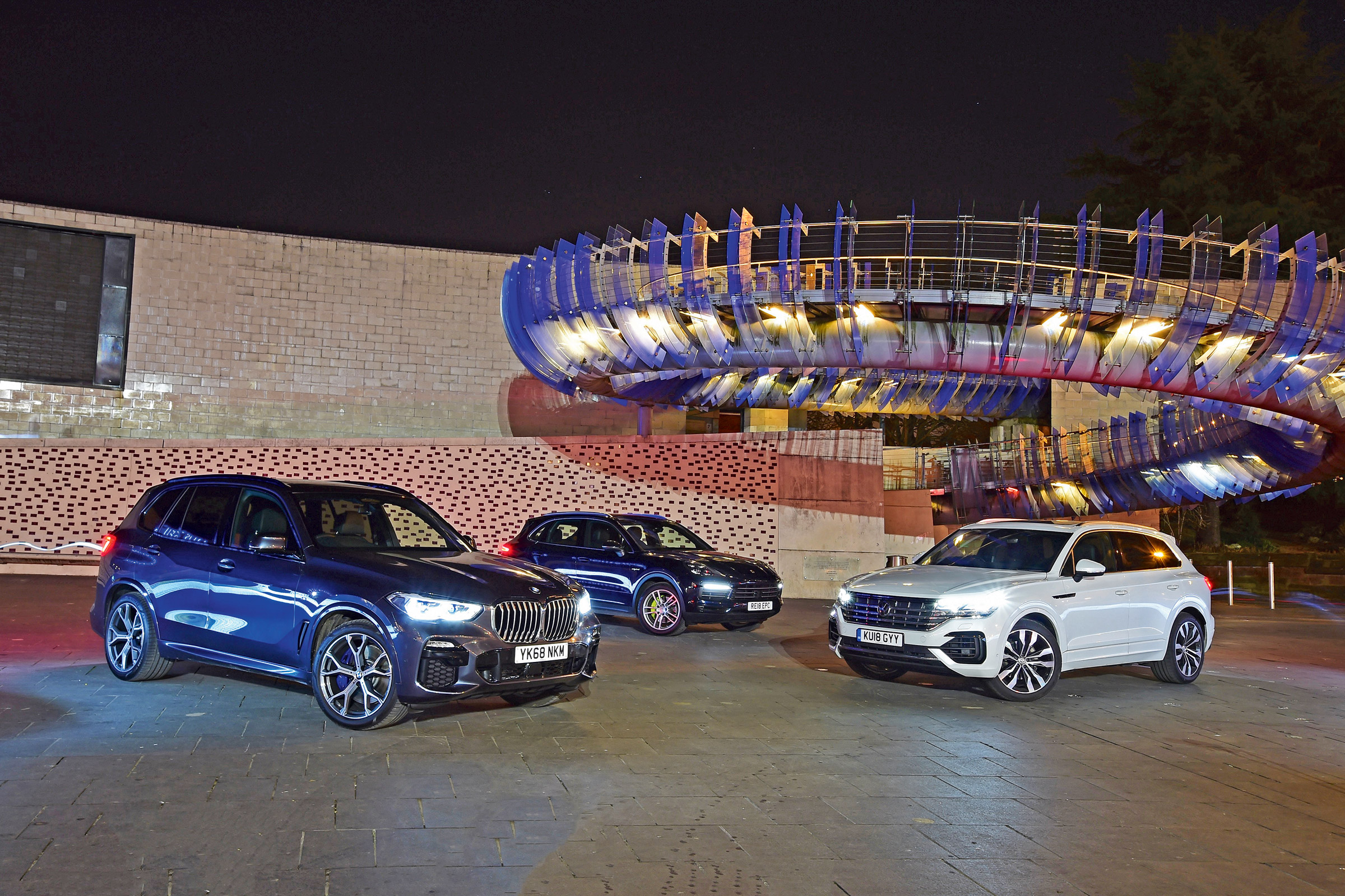 BMW X5 vs Volkswagen Touareg vs Porsche Cayenne  Auto Express