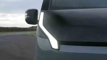 Kia PV5 - Daytime running light detail