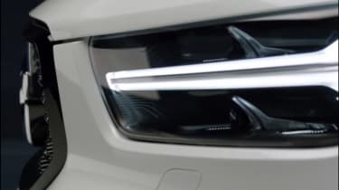 Volvo XC40 leaked - front light