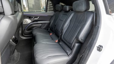 Mercedes EQS SUV - rear seats