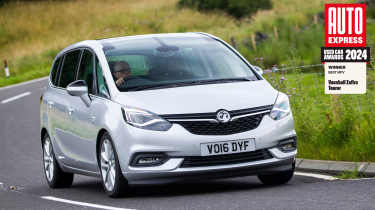 Vauxhall Zafira Tourer - front cornering