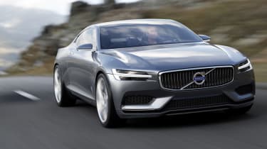 Volvo Concept Coupe action