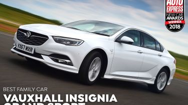 Vauxhall Insignia Grand Sport - Family of the Year 2018