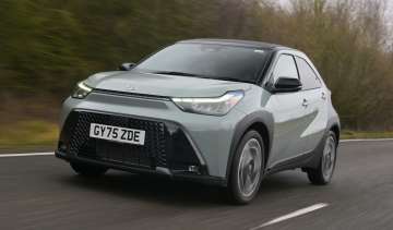Toyota Aygo X - front tracking 