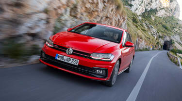 Volkswagen Polo GTI front tracking
