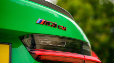 BMW M3 CS - rear badge