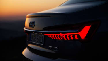 Audi A6 - twilight rear lights