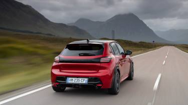 Peugeot 208 GTi - rear action