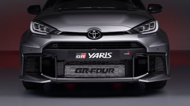 Toyota GR Yaris (grey) - front end