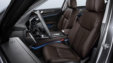 New Audi A6 - studio front seats