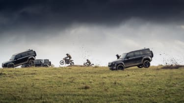 Land Rover Defender bikes