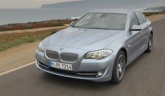 BMW ActiveHybrid 5 front tracking