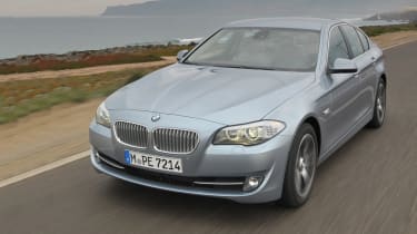 BMW ActiveHybrid 5 front tracking