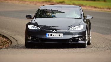 Tesla Model S - front cornering