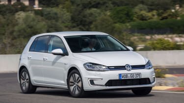 Volkswagen e-Golf - front cornering