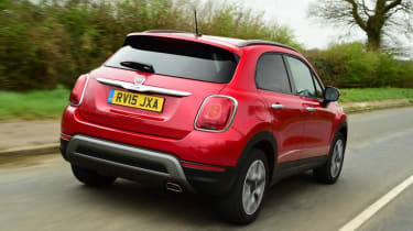 Used Fiat 500X - rear action