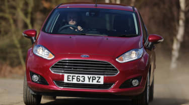 Used Ford Fiesta Mk7 - front cornering