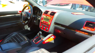 Interior of Mk5 Golf GTI Edition 30