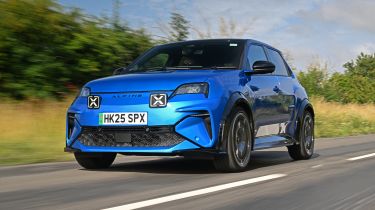 Alpine A290 - front tracking