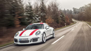 Porsche 911 R ride review - front tracking