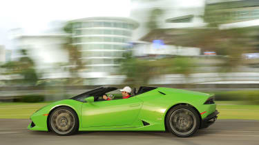 Lamborghini Huracan LP 610-4 Spyder - panning