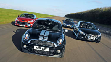 MINI Coupe vs rivals