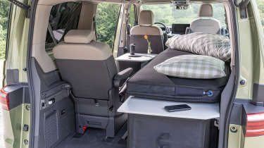 VW California Beach - boot open seats up