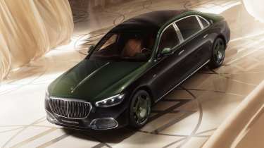 New Mercedes-Maybach V12 Edition - front overhead