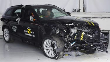 Range Rover Velar Euro NCAP front low impact