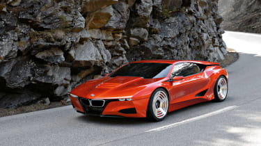 BMW M1 Hommage on the road