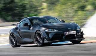 New Toyota GR Supra A90 Final Edition - front cornering