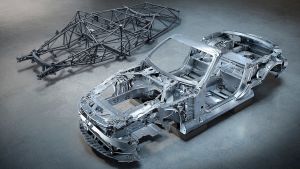 Mercedes SL aluminium chassis 3