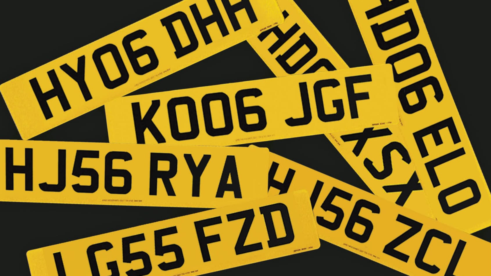 how to change a personalised number plate from one car to another
